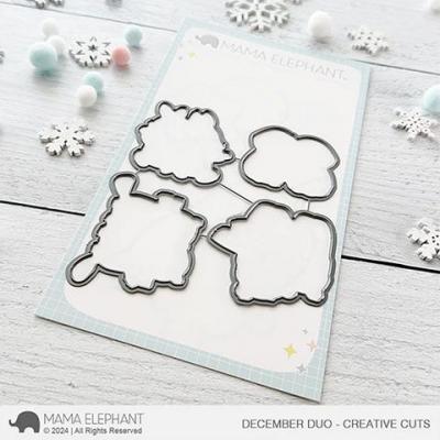 Mama Elephant Creative Cuts - December Duo